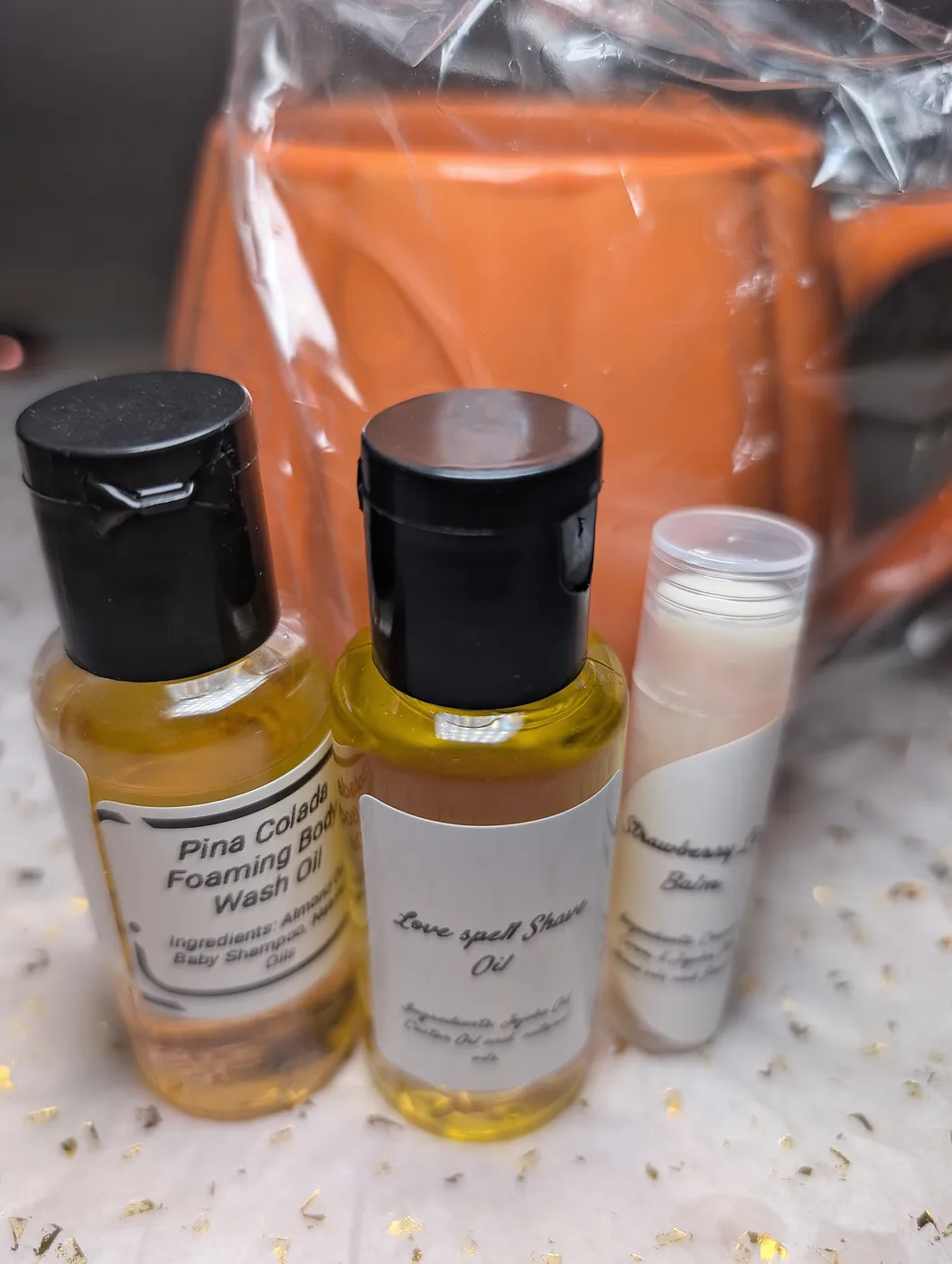 Handmade shave set