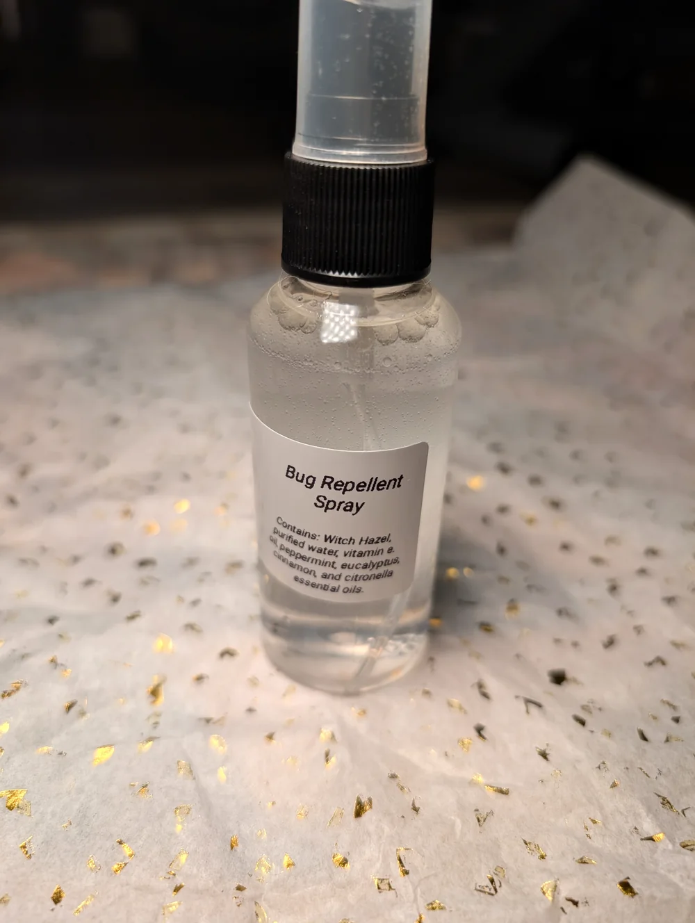 Bug repellent spray